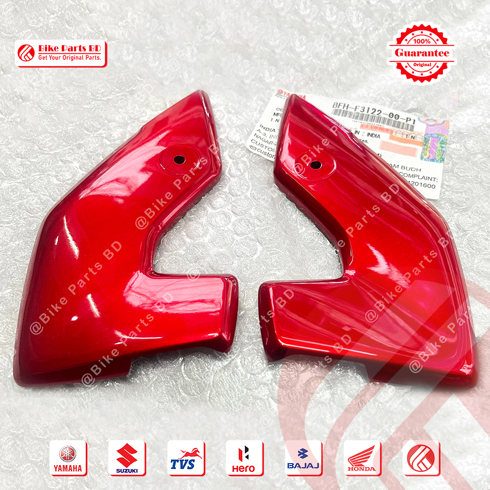 Headlight Kan (Glossy Red) for Yamaha FZS V4 (Glossy Red) bike.