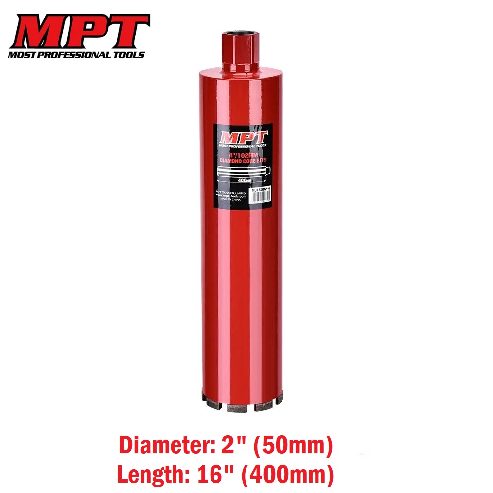 MPT Diamond Core Drill Bits ( 2" | 3" | 4" | 5" | 6" | 8" ); Model : MJ15002_img_1
