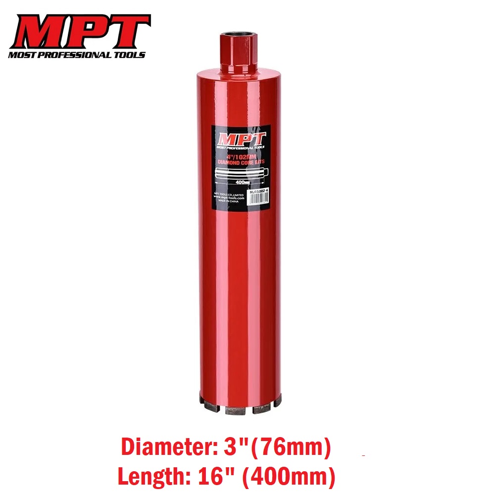 MPT Diamond Core Drill Bits ( 2" | 3" | 4" | 5" | 6" | 8" ); Model : MJ15002_img_2
