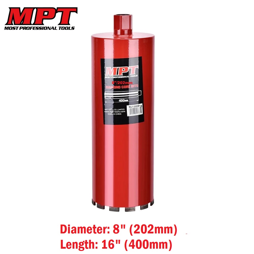 MPT Diamond Core Drill Bits ( 2" | 3" | 4" | 5" | 6" | 8" ); Model : MJ15002_img_6