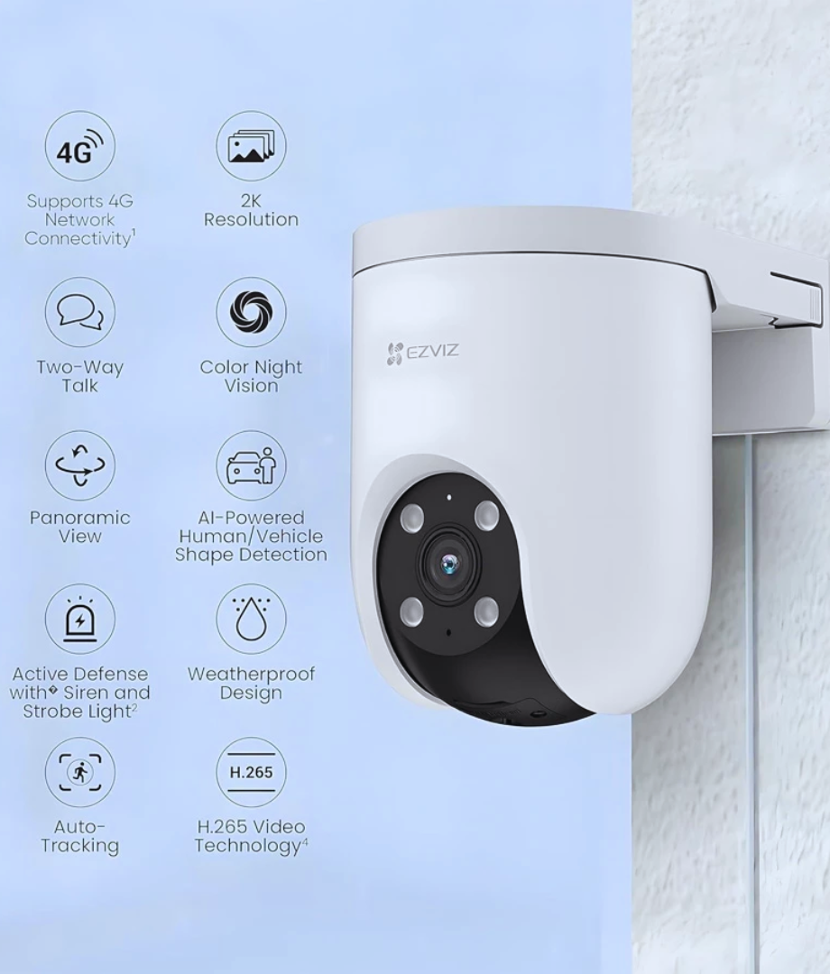 EZVIZ H8C 4G (4mm) (3.0MP) Dome IP Camera_img_1