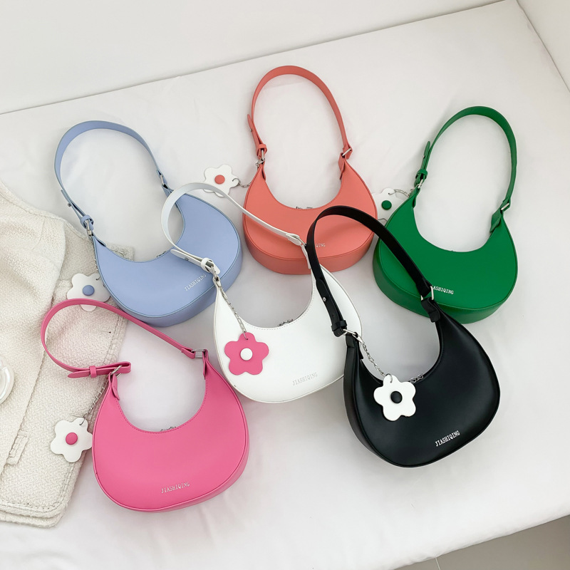 Flower keychain Moon bag_img_0