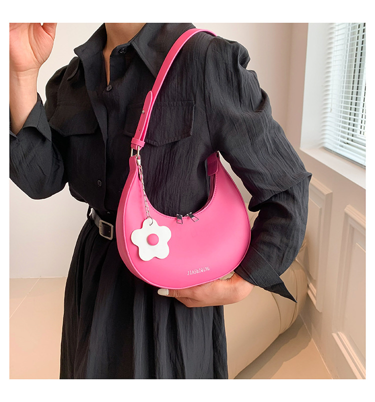 Flower keychain Moon bag_img_3