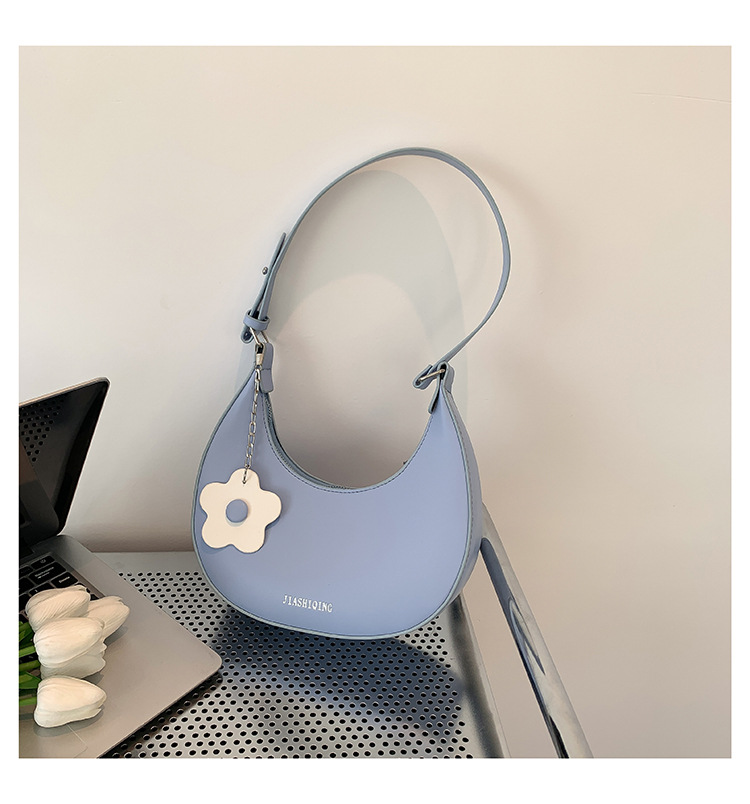 Flower keychain Moon bag_img_9