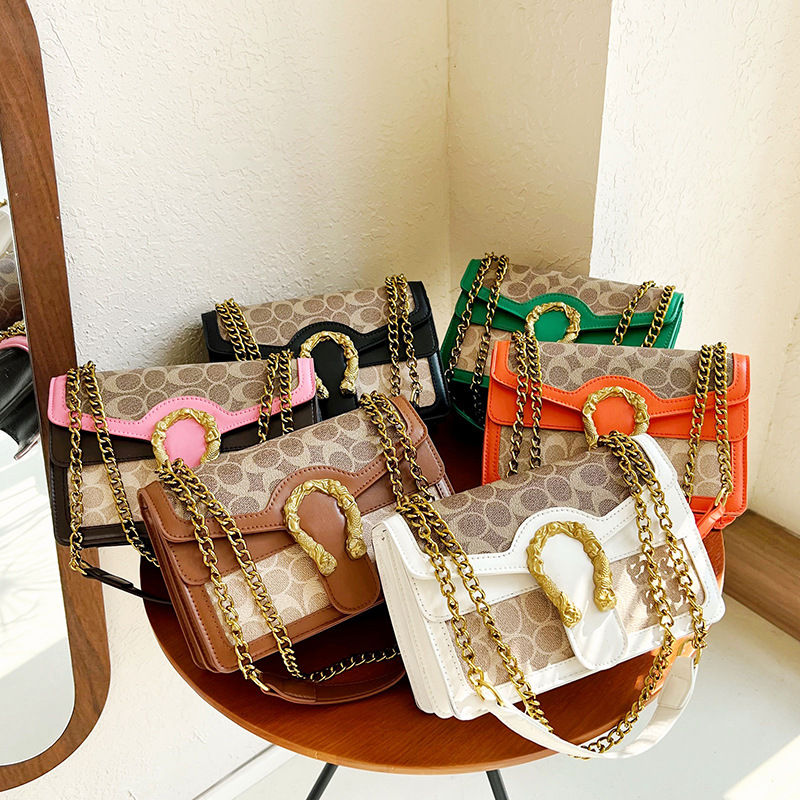 Premium Two compartment with chain Shoulder bag_img_0