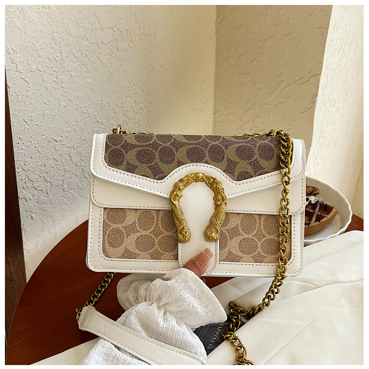 Premium Two compartment with chain Shoulder bag_img_14
