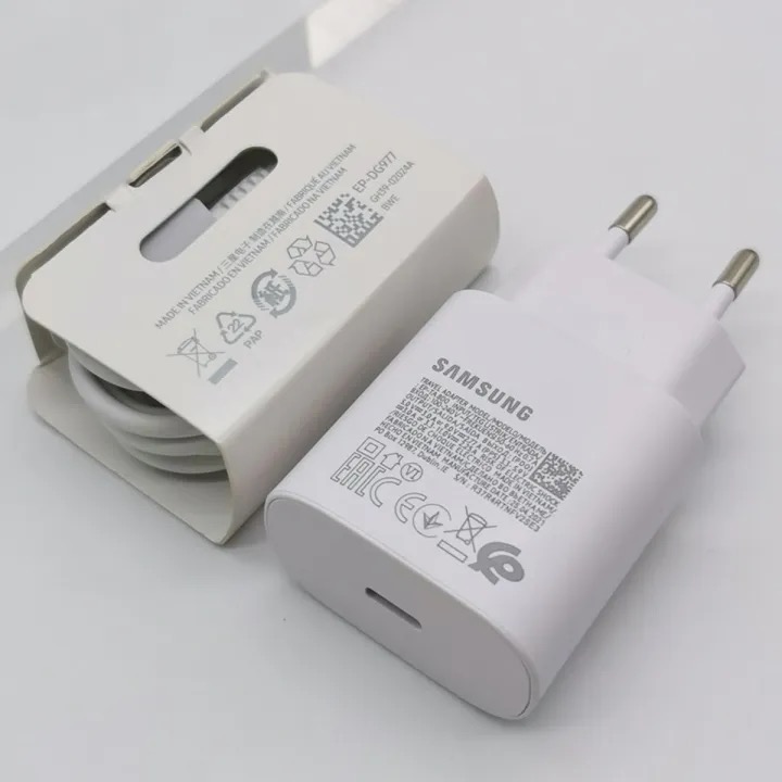 Samsung 25W Fast Charging Adapter – White (Type-C)_img_2