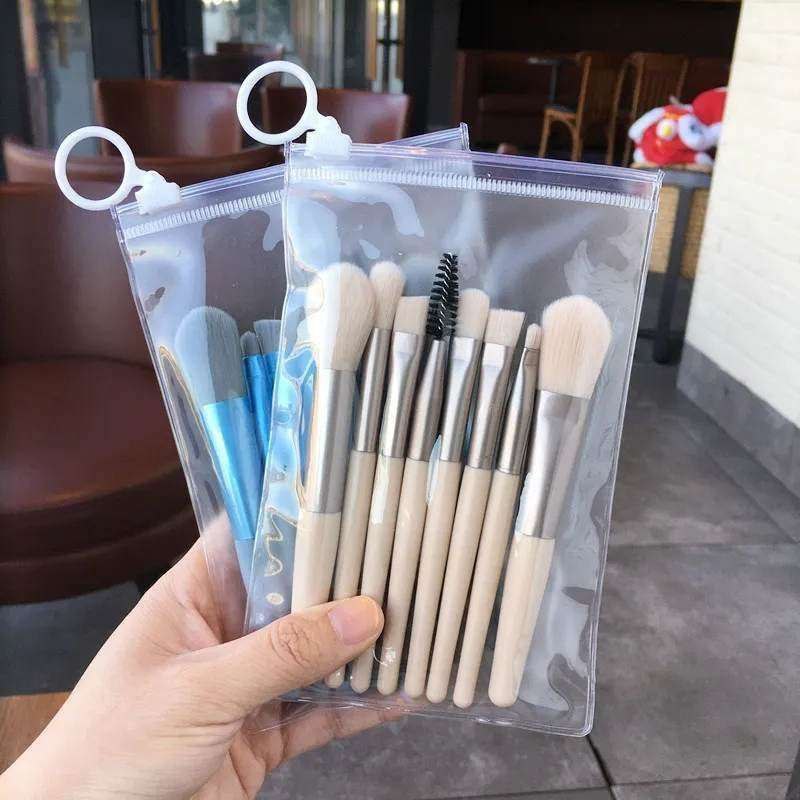 8 piece make up brush set_img_8