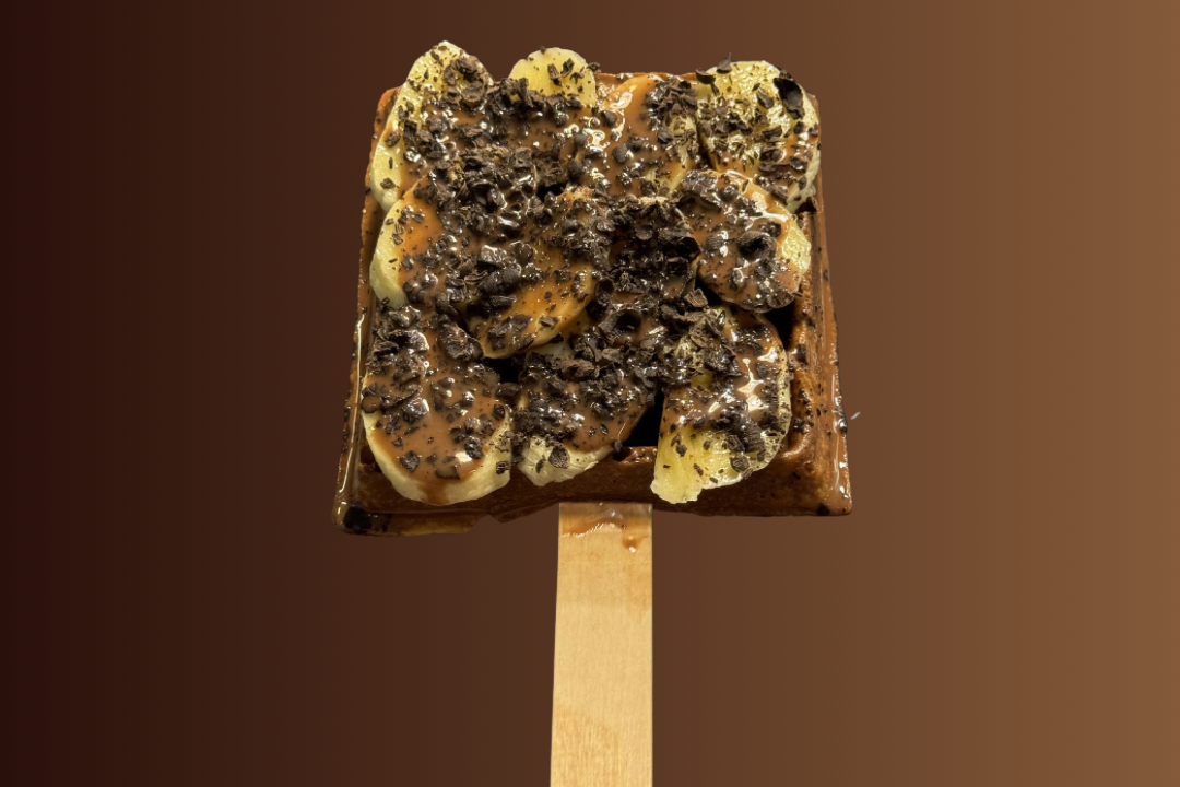 Nutty-Banana Waffle