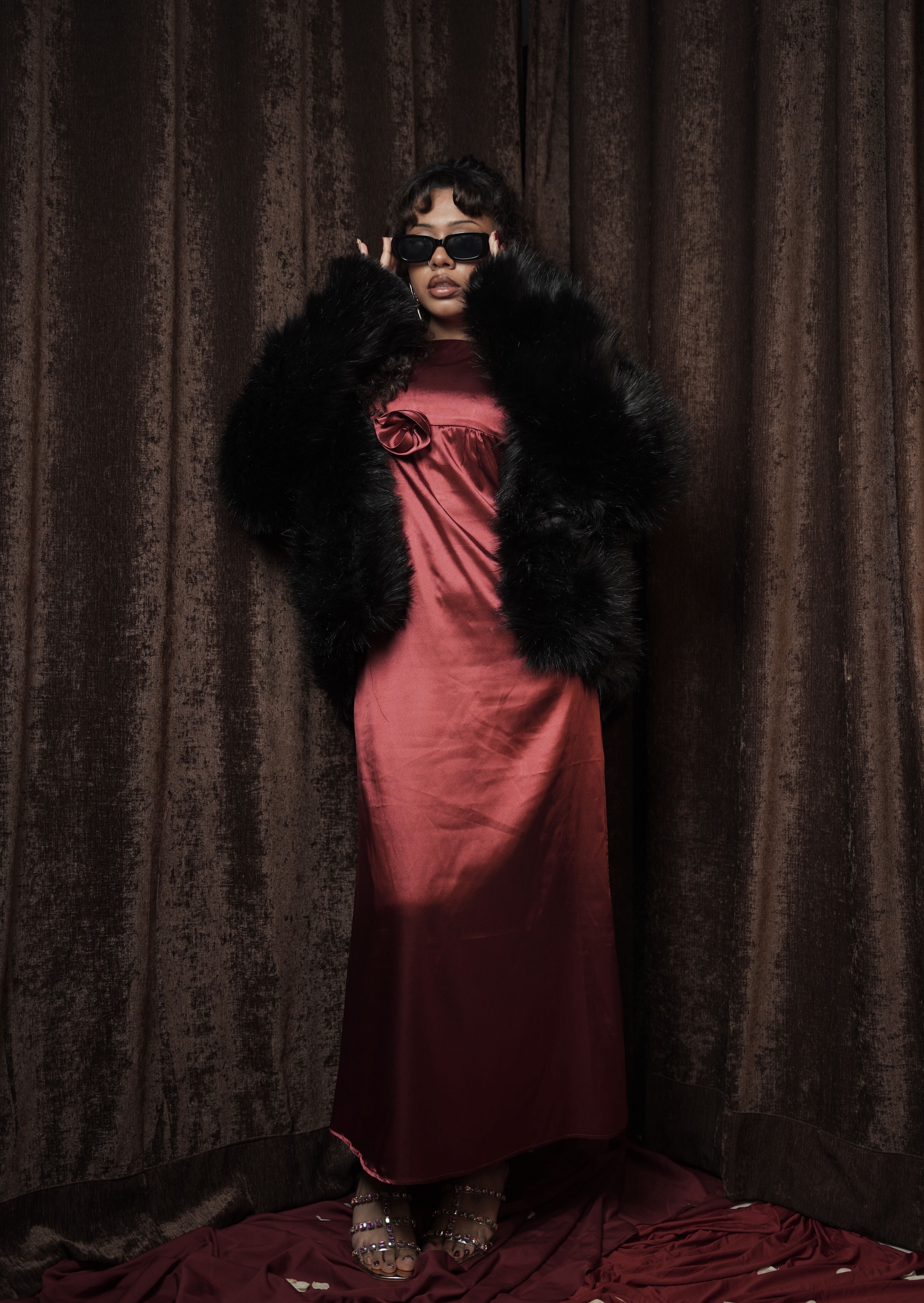 LIMITED EDITION Panther Faux Fur Coat - Image 2