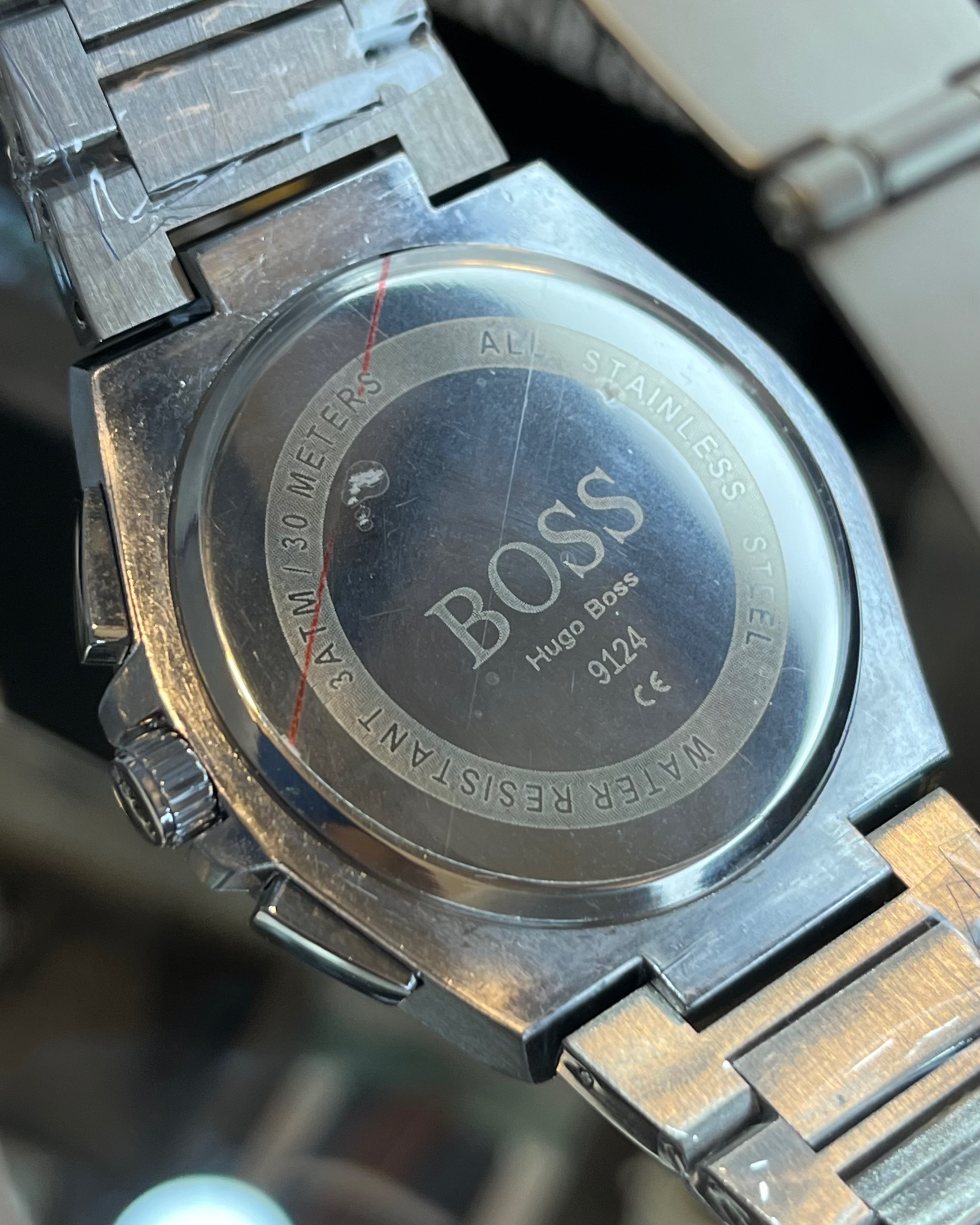 BOSS CHRONO | SILVER CHAIN | BLUE DIAL (AA)_img_4