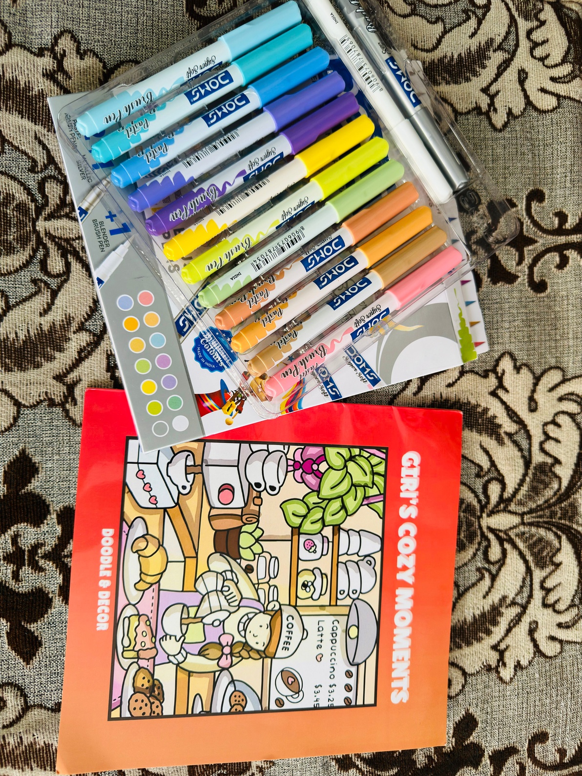 Any Book + 14 Color Pastel Brush Pen Combo_img_1
