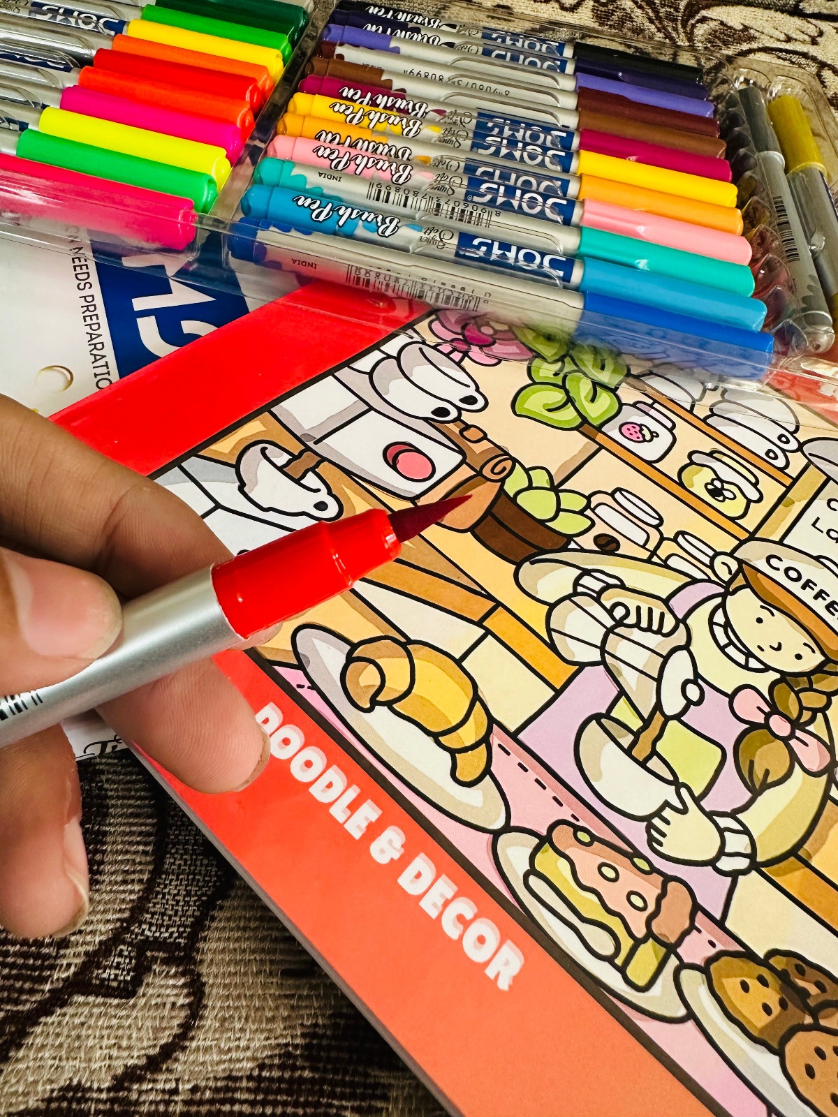 Any Book + 14 Color Pastel Brush Pen Combo_img_3