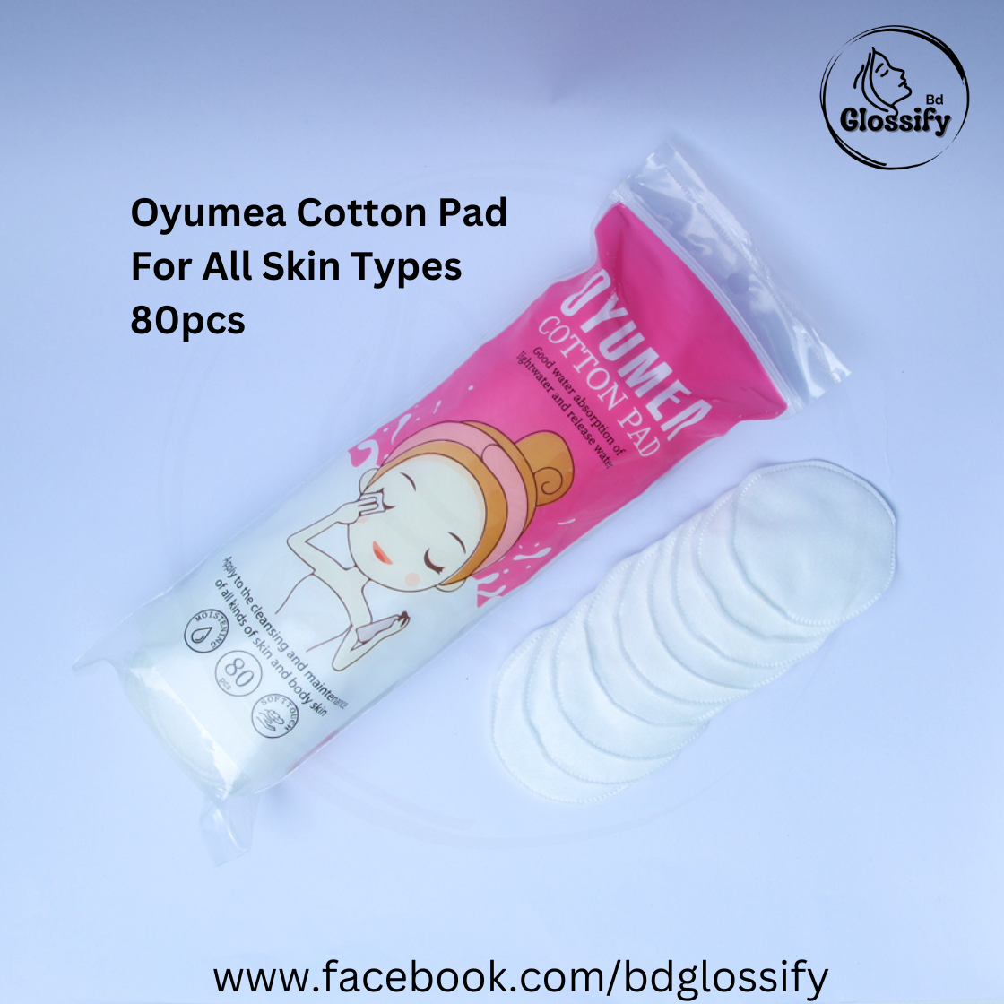 Oyumea Cotton Pads (80pcs)