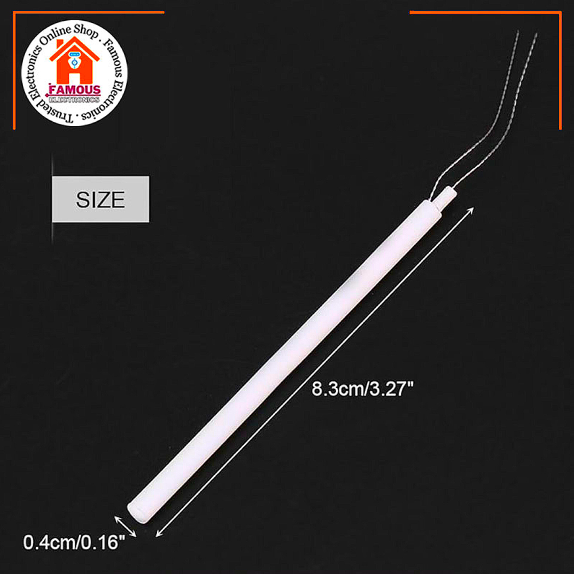 908 60W Ceramic Core Heating Element | Replacement Coil for 907 / 908 Soldering Iron | High-Temperature Heater Rod_img_2