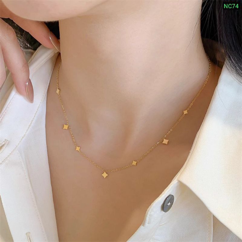 Multi Star 18K Gold Necklace ✨NC74_img_1