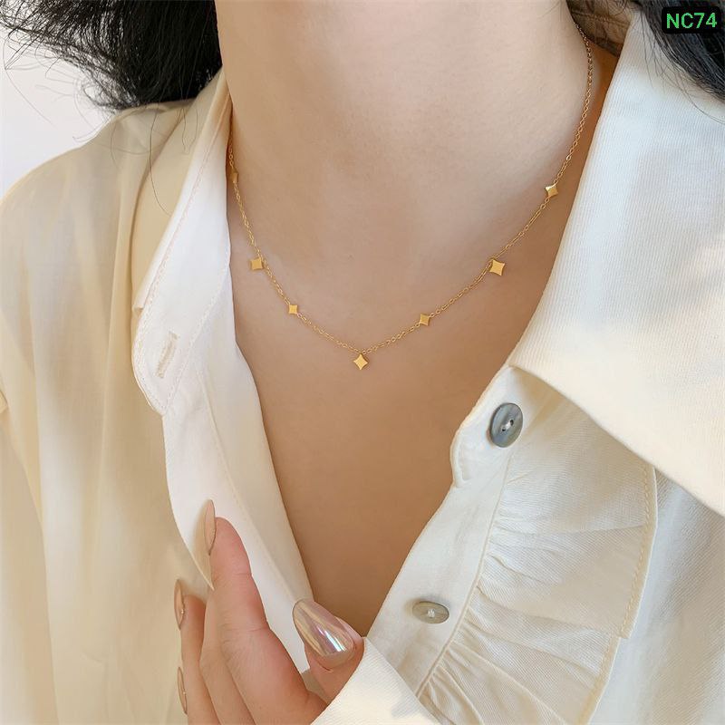 Multi Star 18K Gold Necklace ✨NC74_img_3