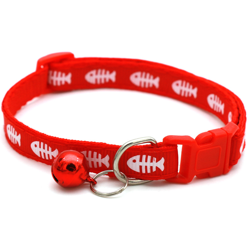 Fishprint collar neck belt for cat/dog_img_1