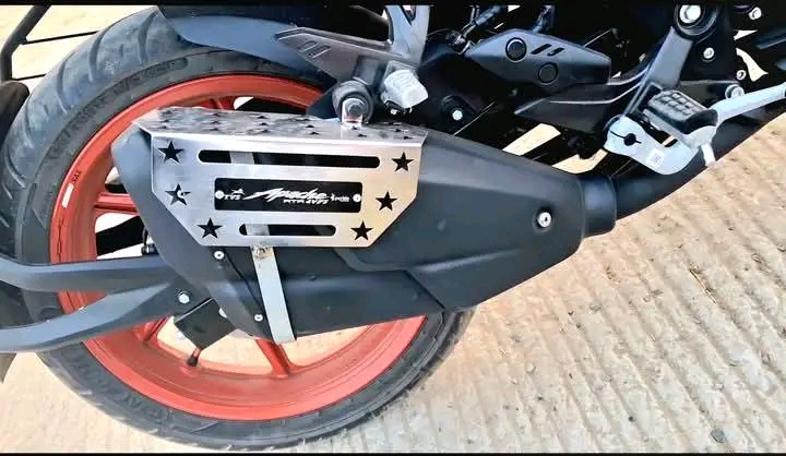 Premium SS Star Silencer Gourde For Apache RTR 4v Fi Abs & Apache 4v_img_1