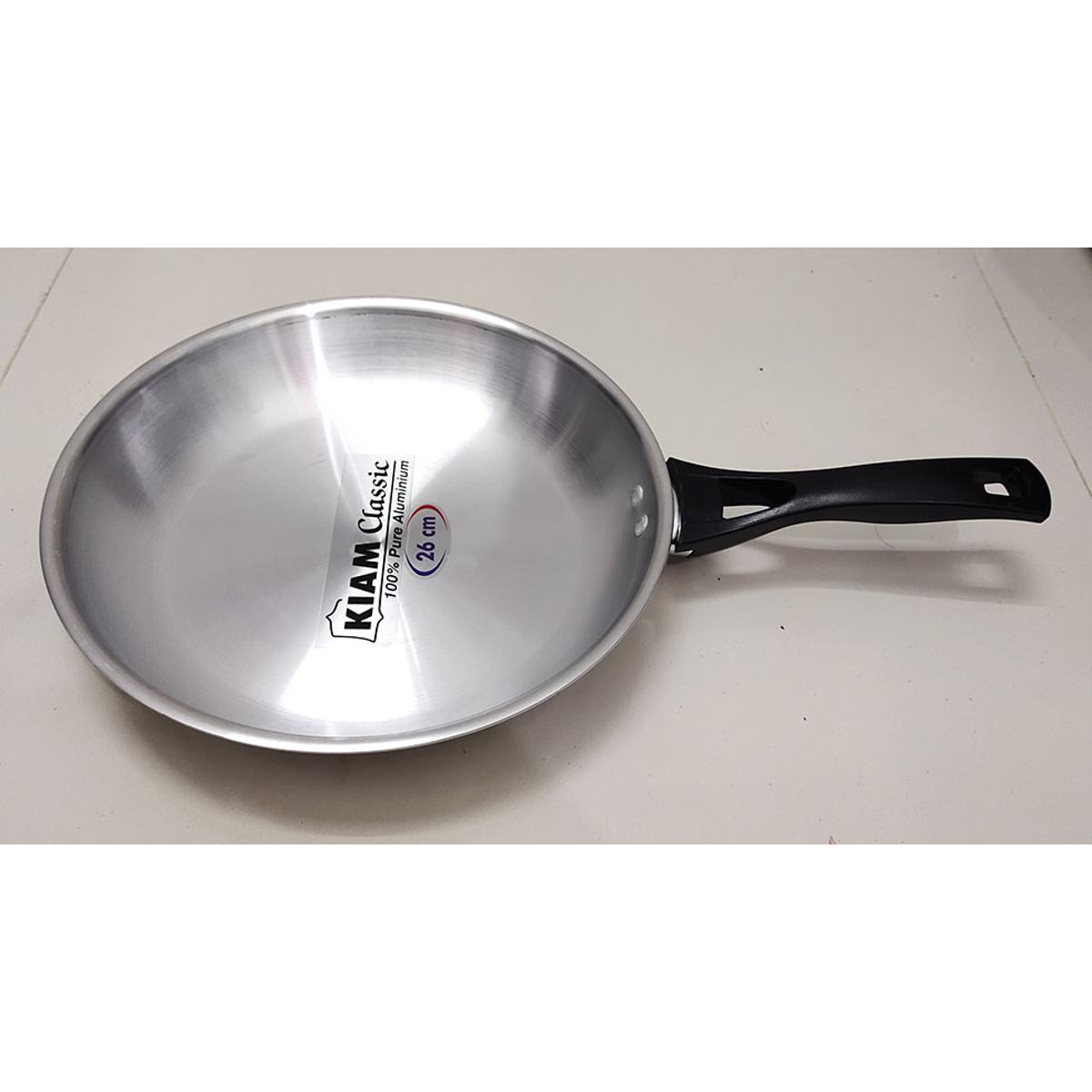 Kiam Aluminium Frypan 24 Cm Without Glass Lid_img_2