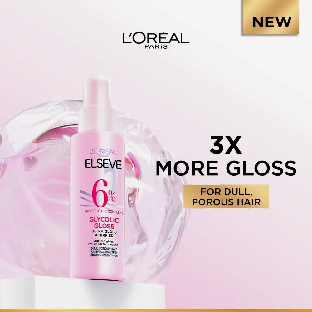 Loreal paris glycolic Gloss shine glazing acidifier rinse off treatment_img_1