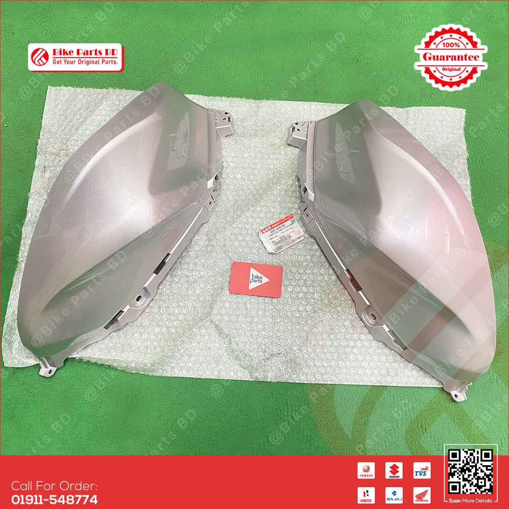 Tanky Box for Suzuki Gixxer SF (New Model-Silver Color) bike. thumbnail 2