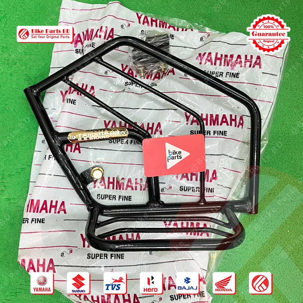 Saree Guard (After Market) for Yamaha bike.