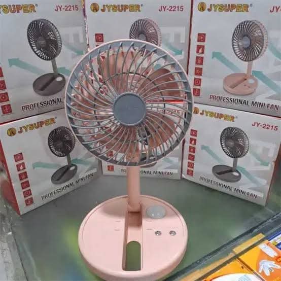 Jysuper 2215 model High power mini rechargble fan_img_0