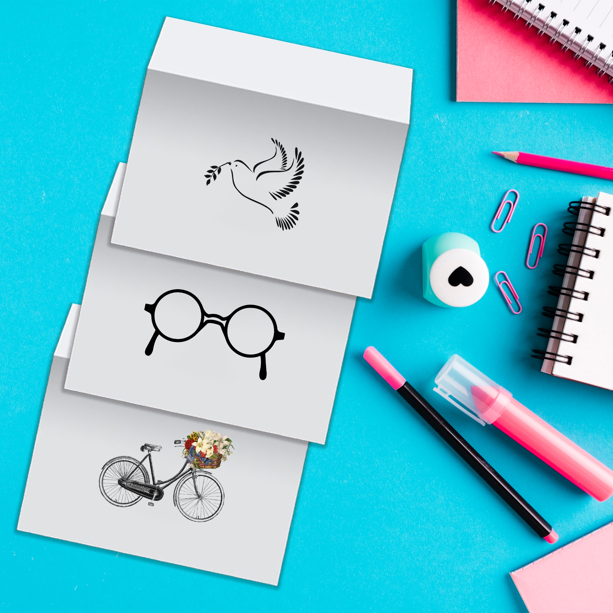 10 Pieces Premium Designed Envelope of 10 Different Designs by OXYNOTE_img_1