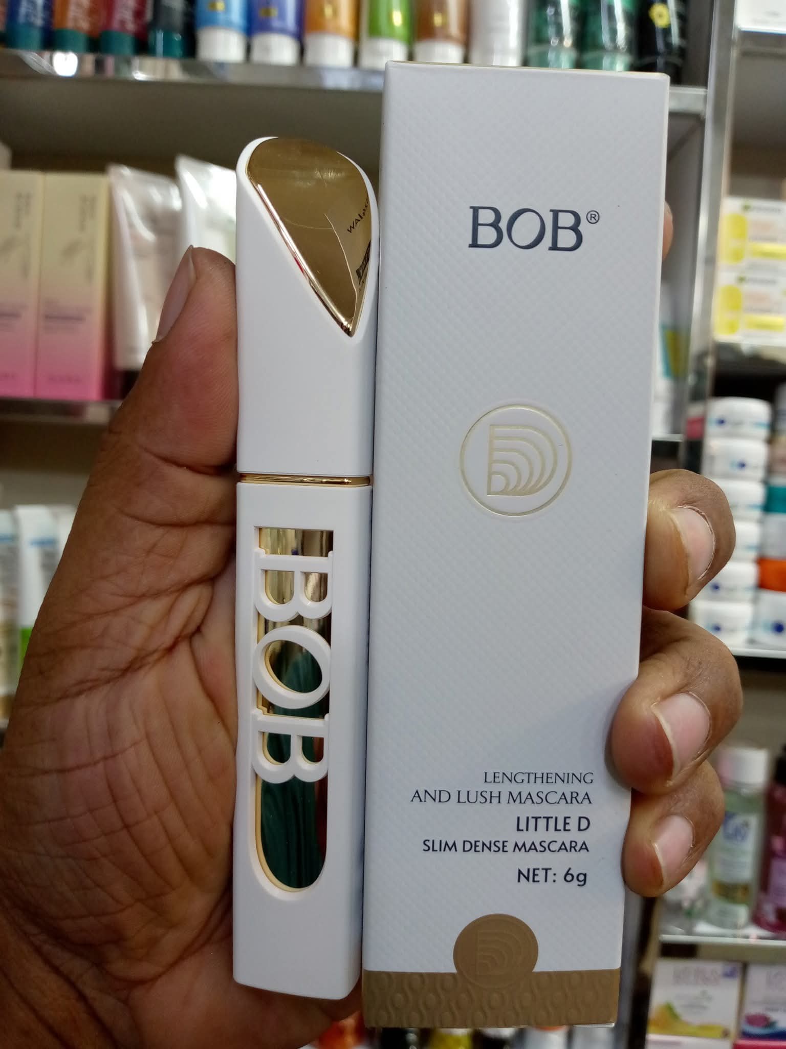 BOB Lengthening and Lush Mascara, Little D Slim Dense Mascara