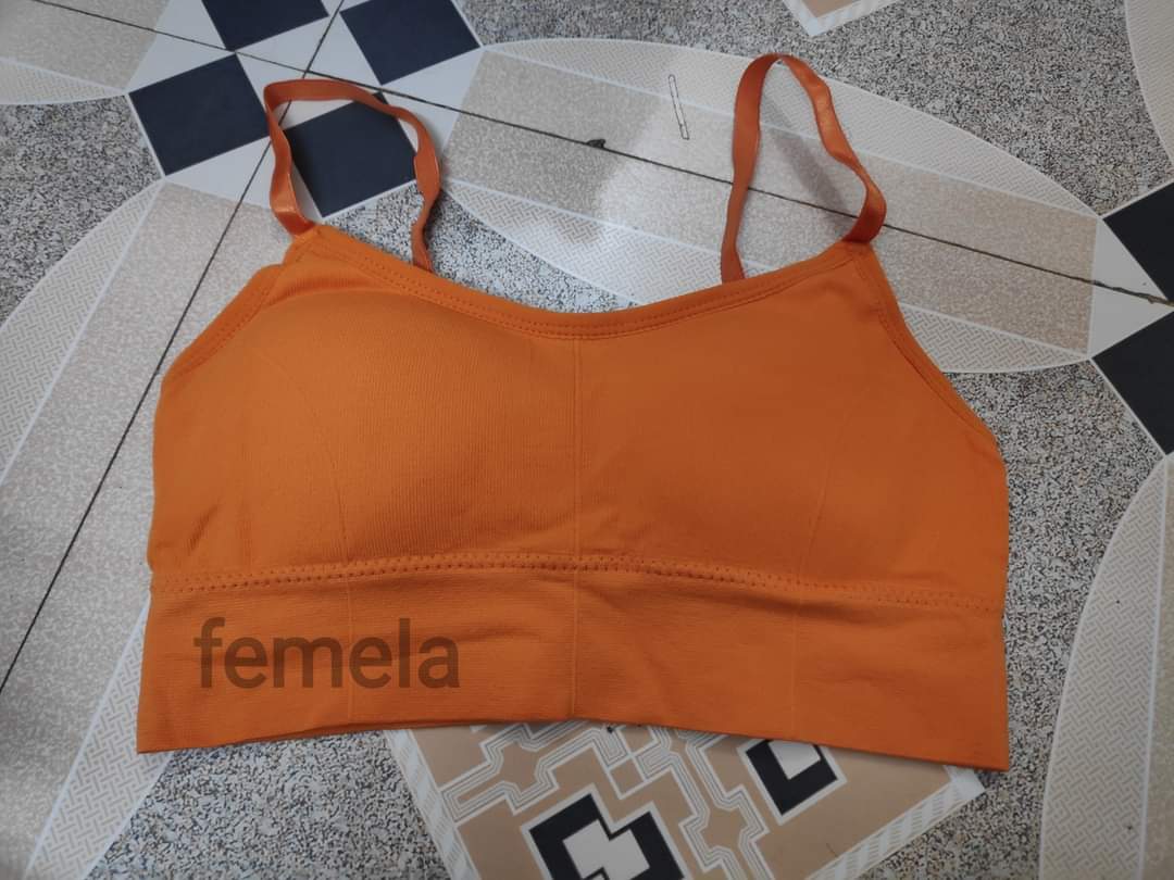 Seamless Bras Bralette Padded Vest Elastic Brassiere Women Fitness Yoga Underwear Bra Top_img_4