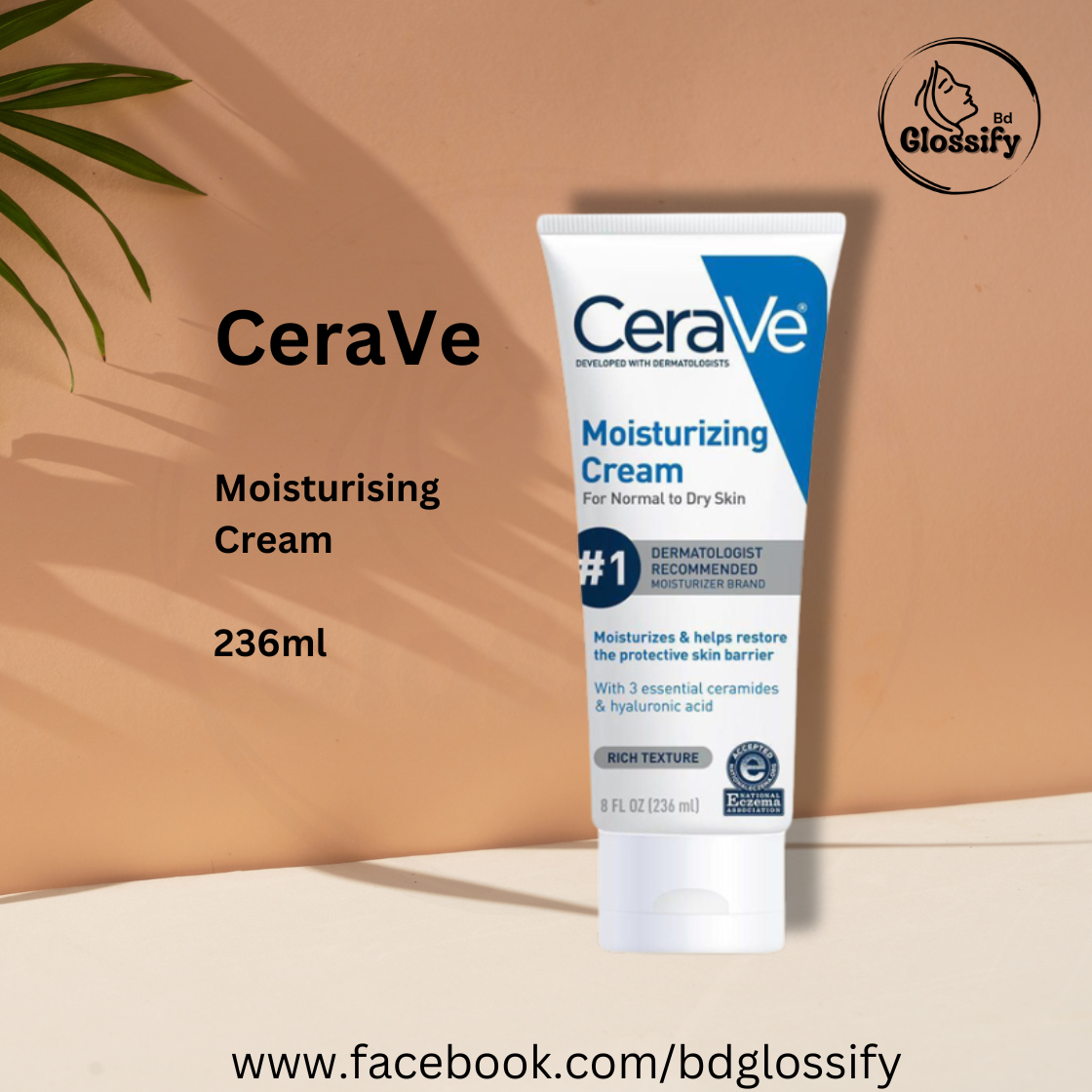 CeraVe Moisturizing Cream (236ml)