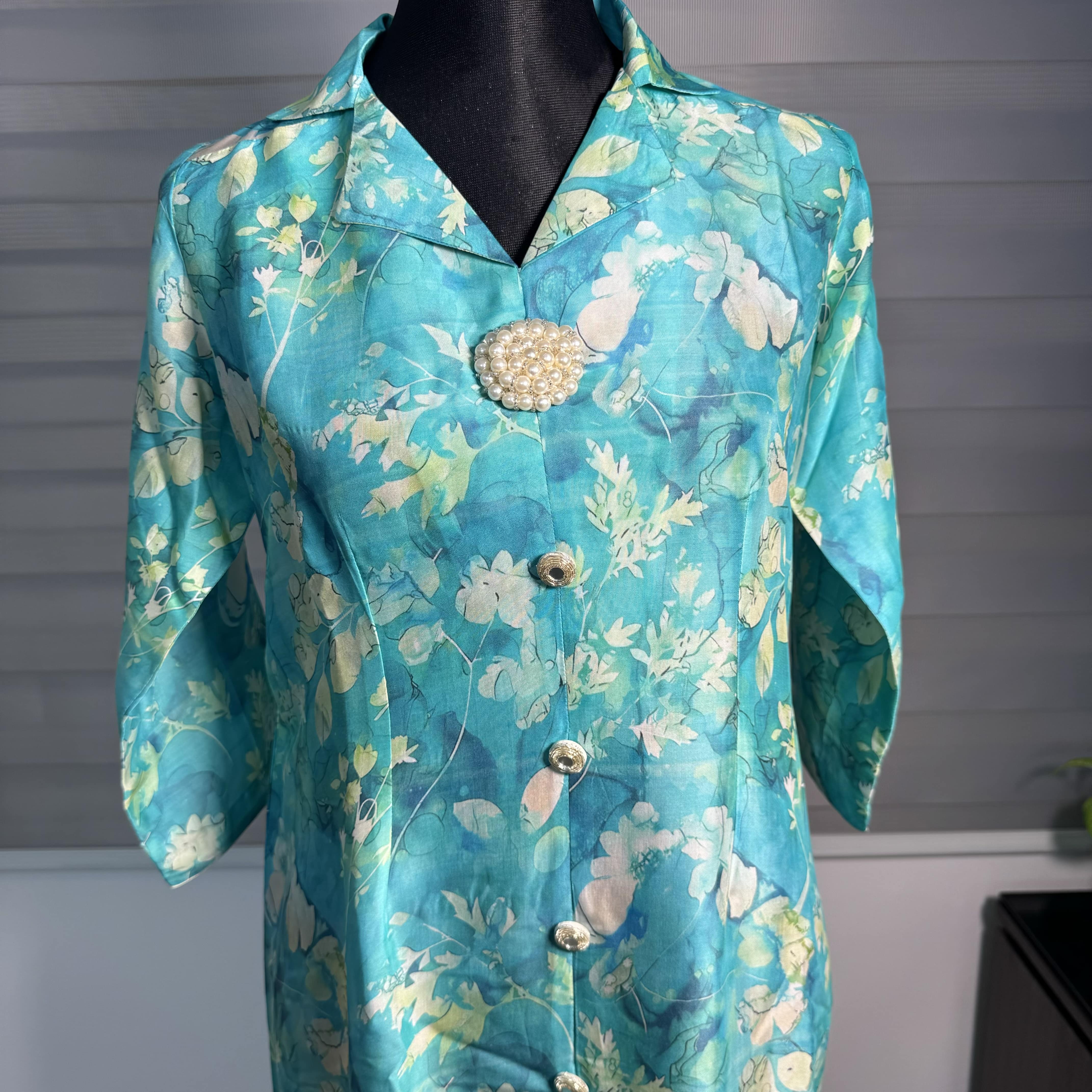 Ocean Breeze Long Shirt - Image 2