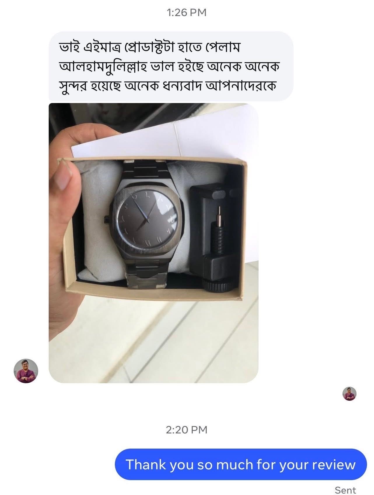 Customer review