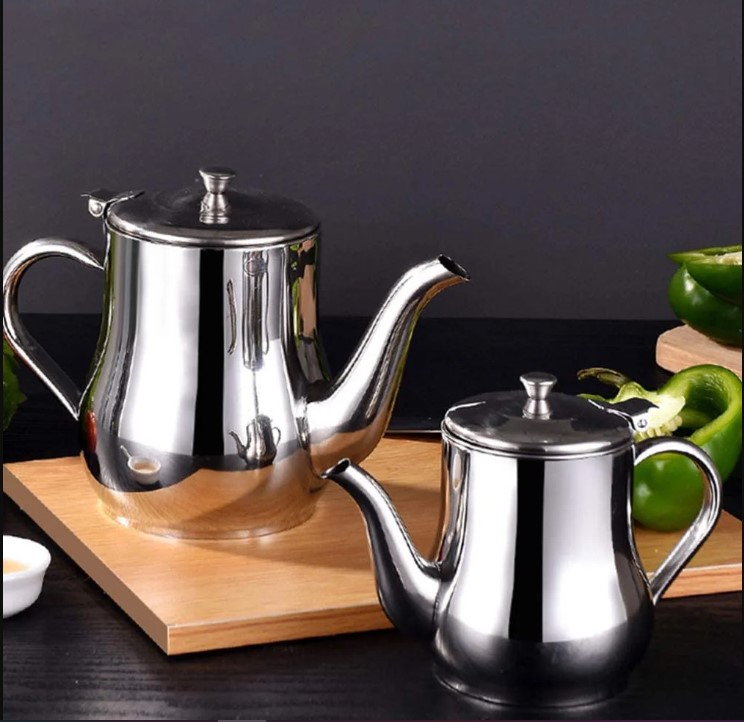 Stainless steel oil strainer pot