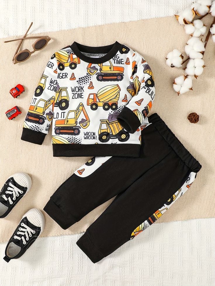 Sweat shirt and trousers set