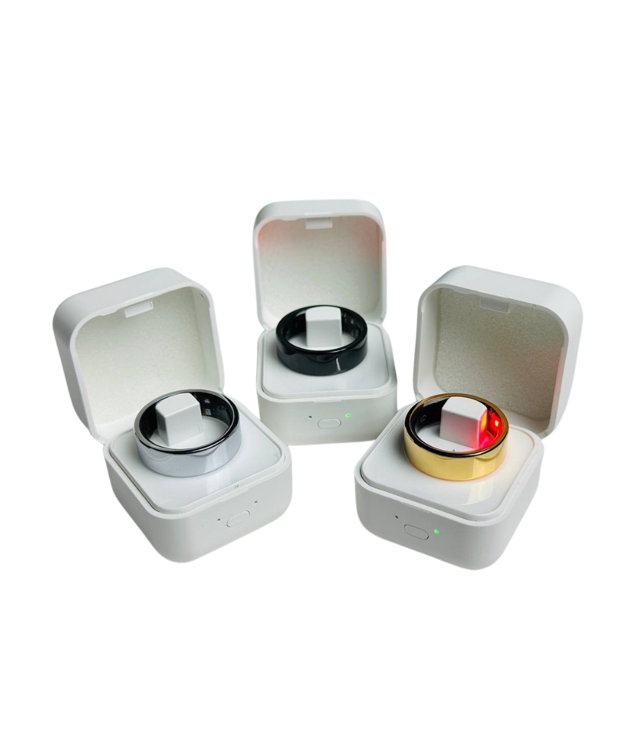 Smart Finger Ring for Fitness Tracking With Charging Case_img_0