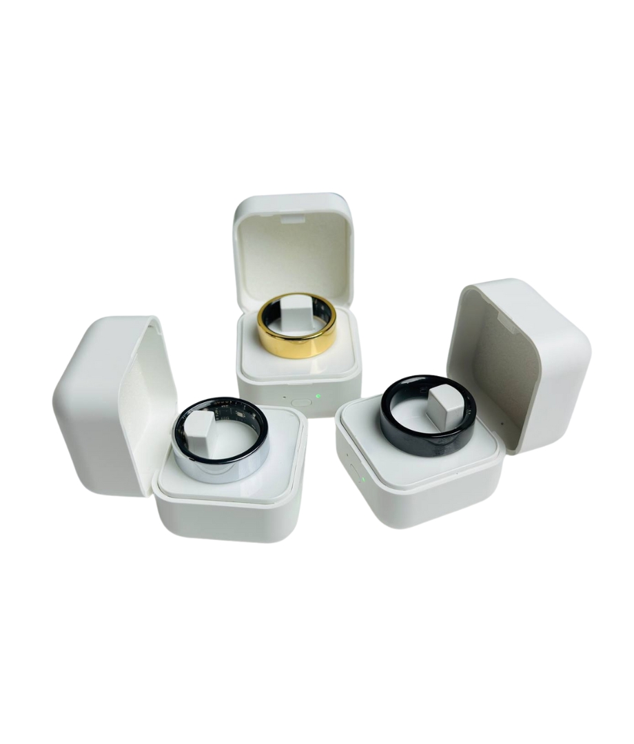 Smart Finger Ring for Fitness Tracking With Charging Case_img_1