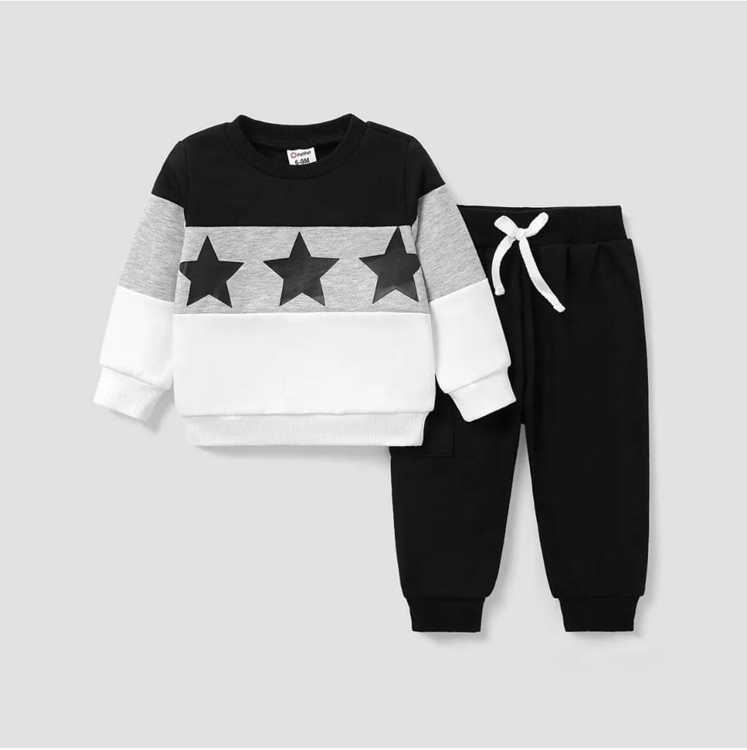 Sweat shirt and trousers set