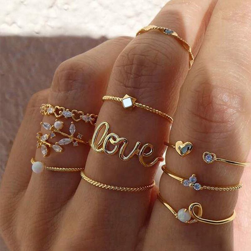 Love 10pcs Ring set🌸