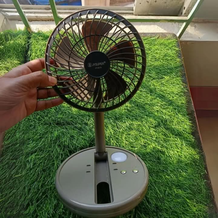 Jysuper 2215 model High power mini rechargble fan_img_2