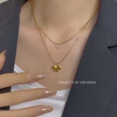 Double layer love stone pendant_img_1