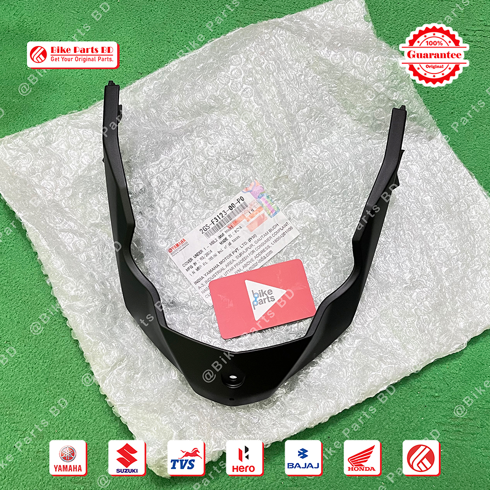 Headlight Thuthni for Yamaha FZS V2 (Dark Night) bike.