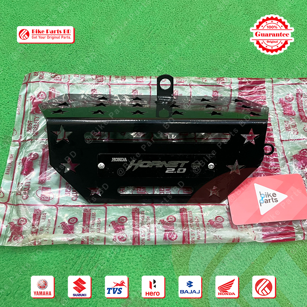 Silencer Tara Cover (After Market) for Honda Hornet V2 bike.