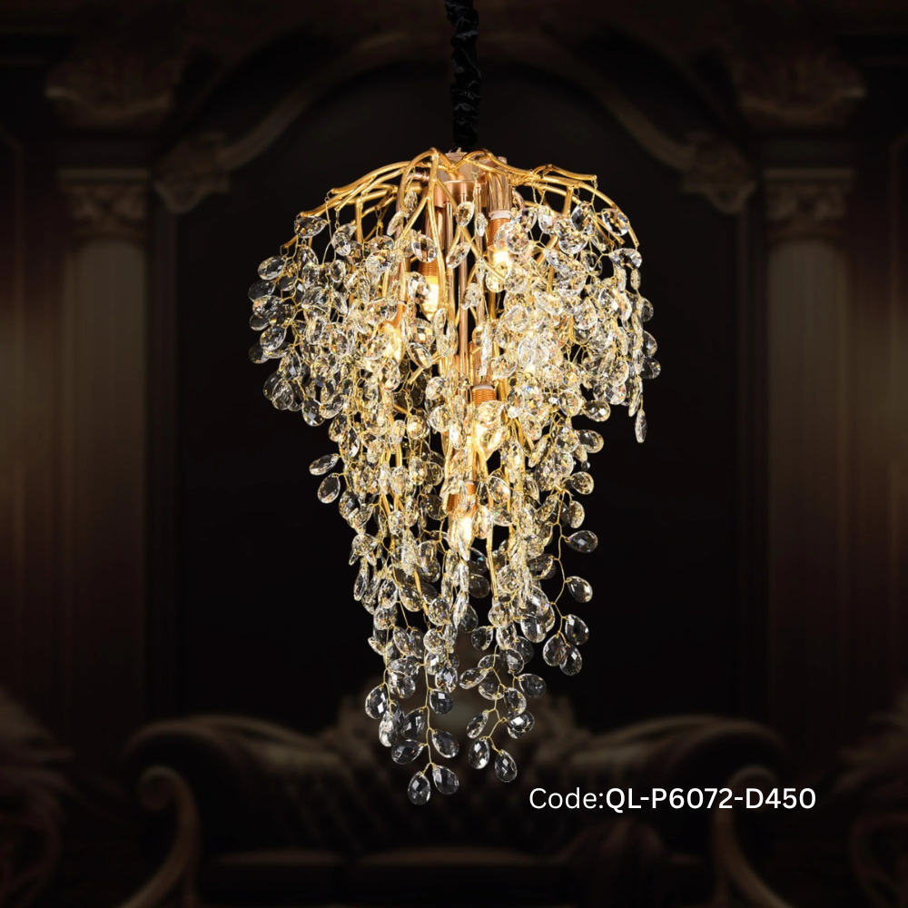 Qulik Vine of Aurora Luxury Decorative Chandelier Ceiling Lights (QL-P6072-D450)