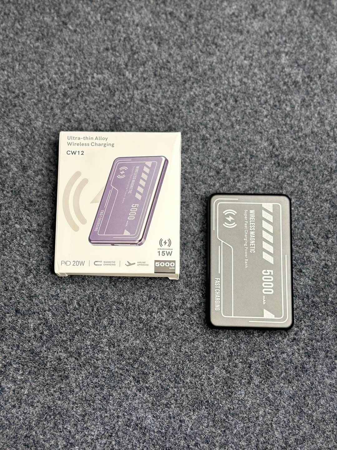 CW12 5000mAh MagSafe Wireless Power Bank