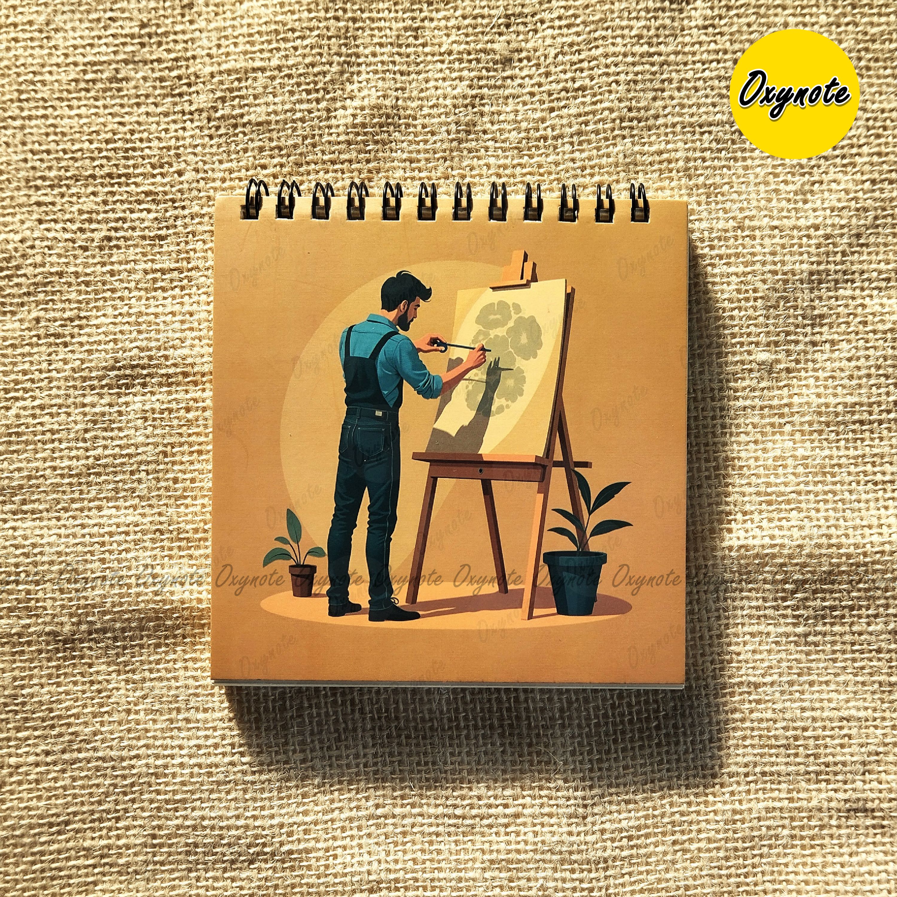 Artist Square Sketchbook by OXYNOTE_img_4