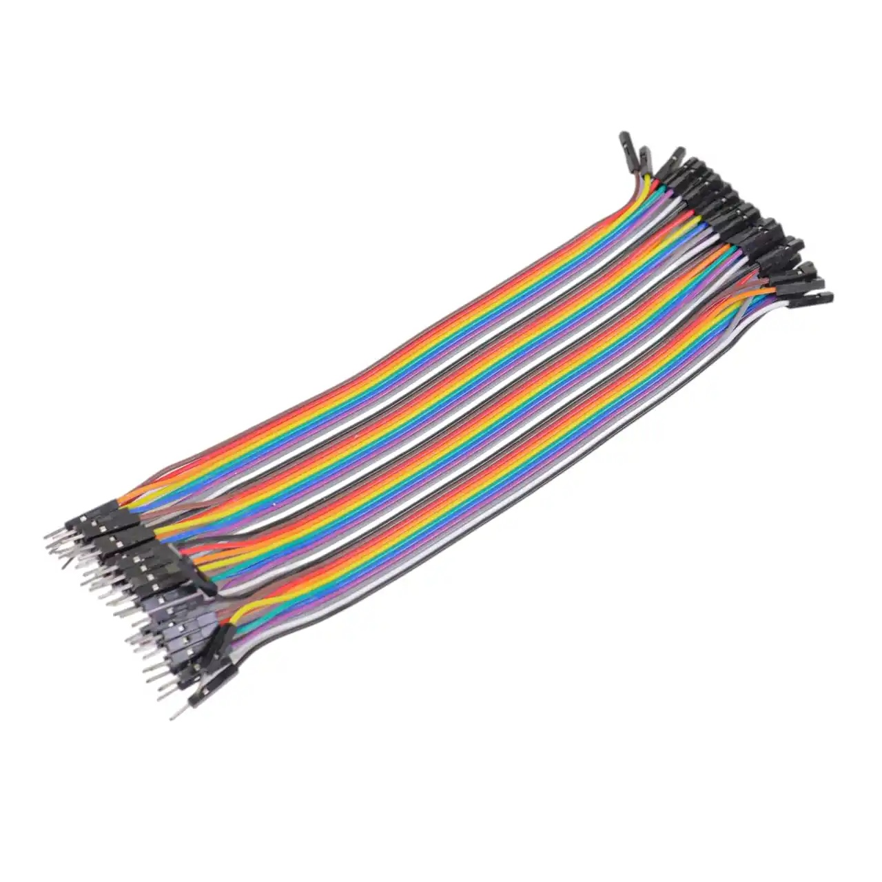 Dupont Line 40pcs 30cm 2.54mm Pin Male to Female Jumper Wire for Arduino and Electronics Prototyping