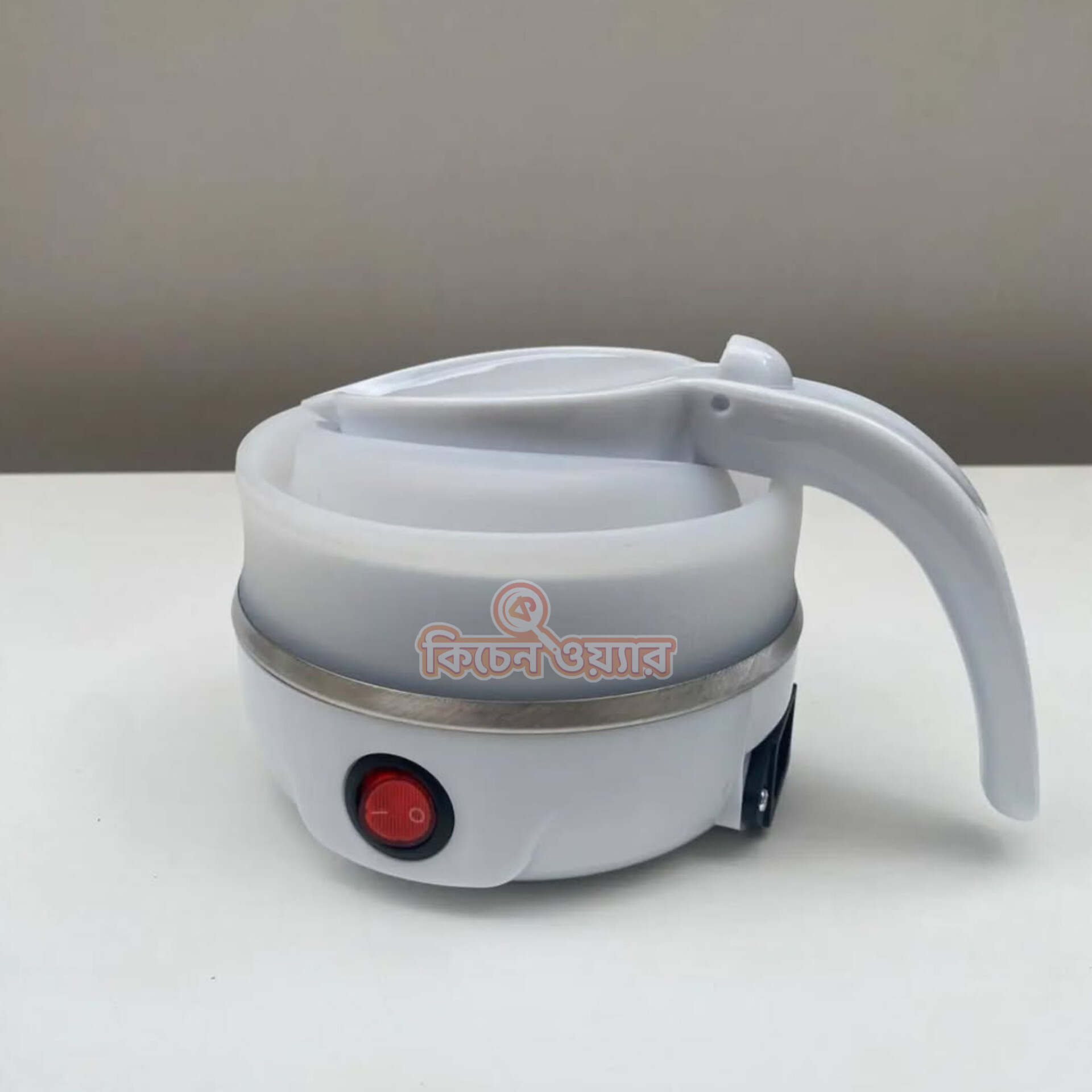 Foldable Travel Electric Kettle-White Color_img_3
