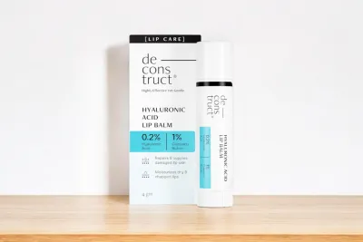 Deconstruct Hyaluronic Acid Lip Balm - 0.2% Hyaluronic Acid + 1% Cupuacu Butter | Overnight Lip Balm 4gm_img_0